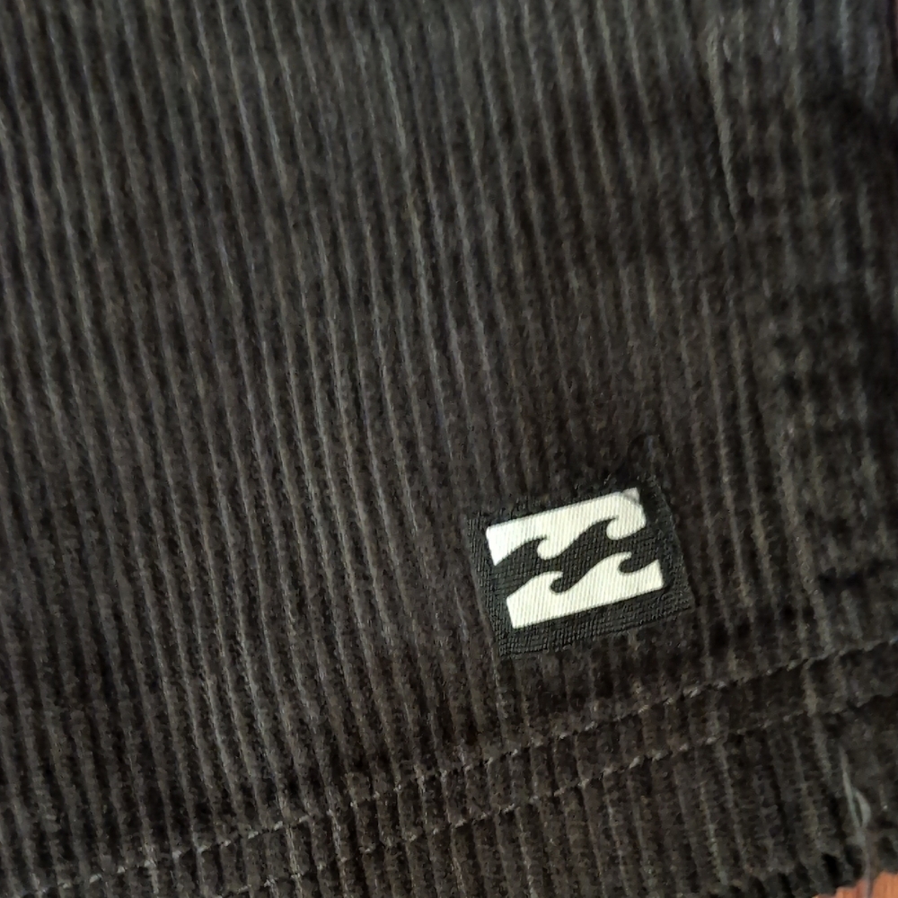 Billabong Men's Corduroy Shorts Size M Dark Green New - Picture 2 of 8